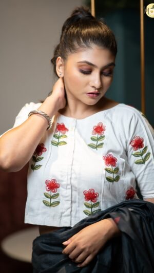 Guldasta Pleated Blouse